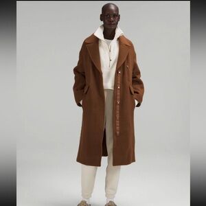 lululemon athletica Brown Pea Coat